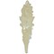 Ekena Millwork 1 5/8"W x 5 7/8"H x 3/4"P Hillsborough Flower Onlay ONL02X06X01HI - alternate 4